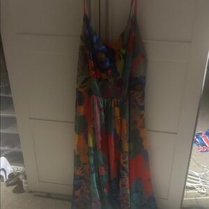 City Chic Multicolor Floral Dress